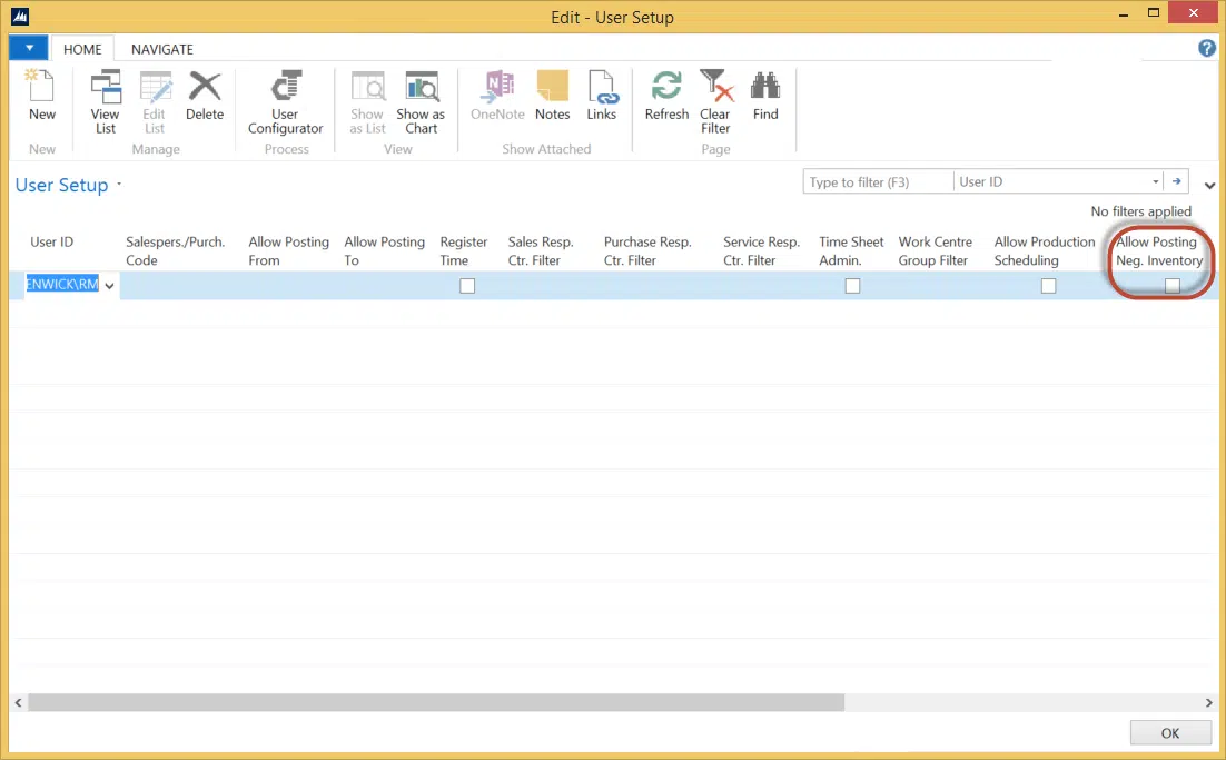 Per-User Setup