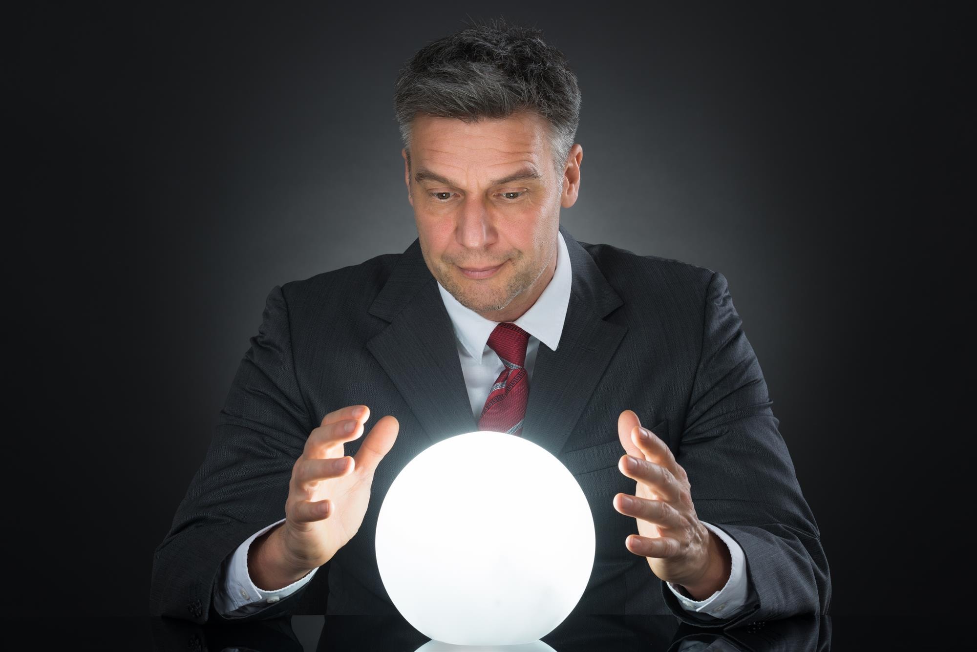 Consulting companies don't have a crystal ball