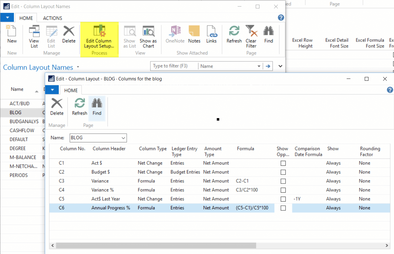 Create Financial Reports on the Fly NAV Account Schedules Fenwick