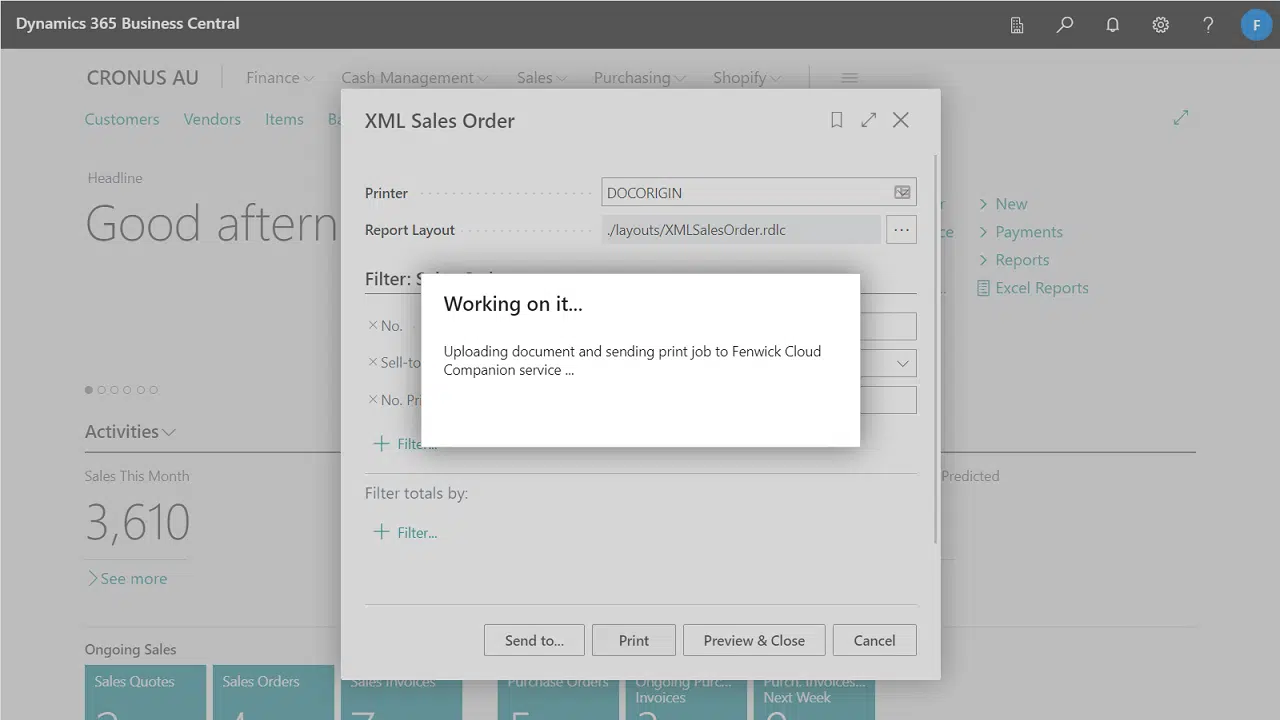 Progress-bar-showing-print-job-being-sent