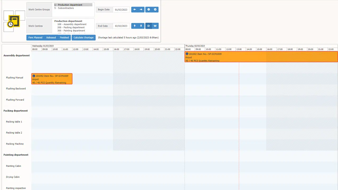 Graphical-scheduler-web-app