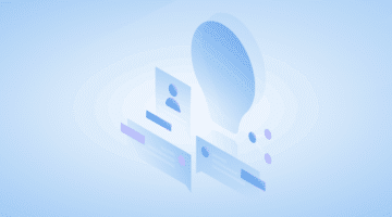 This is an image of learning cards with a light bulb in an isometric view.