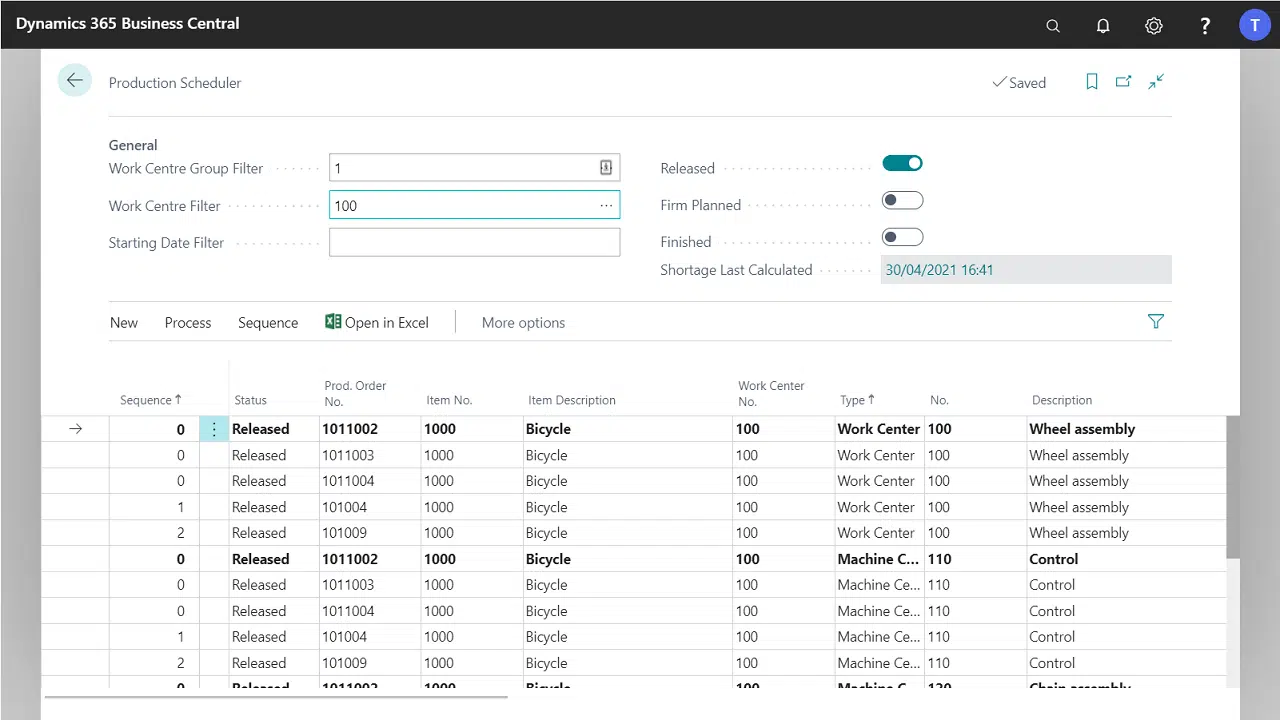 Production Scheduler